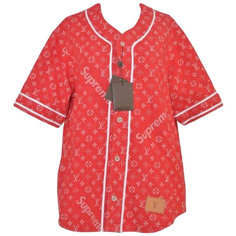 louis vuitton x supreme baseball jersey|supreme Louis Vuitton prices.